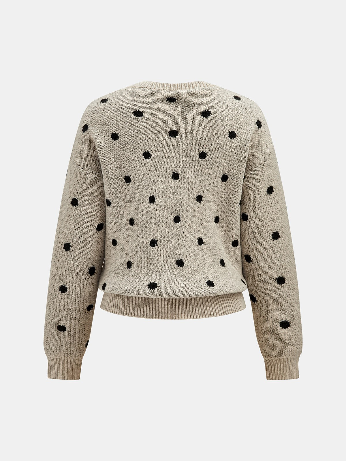Wool polka dot jumper