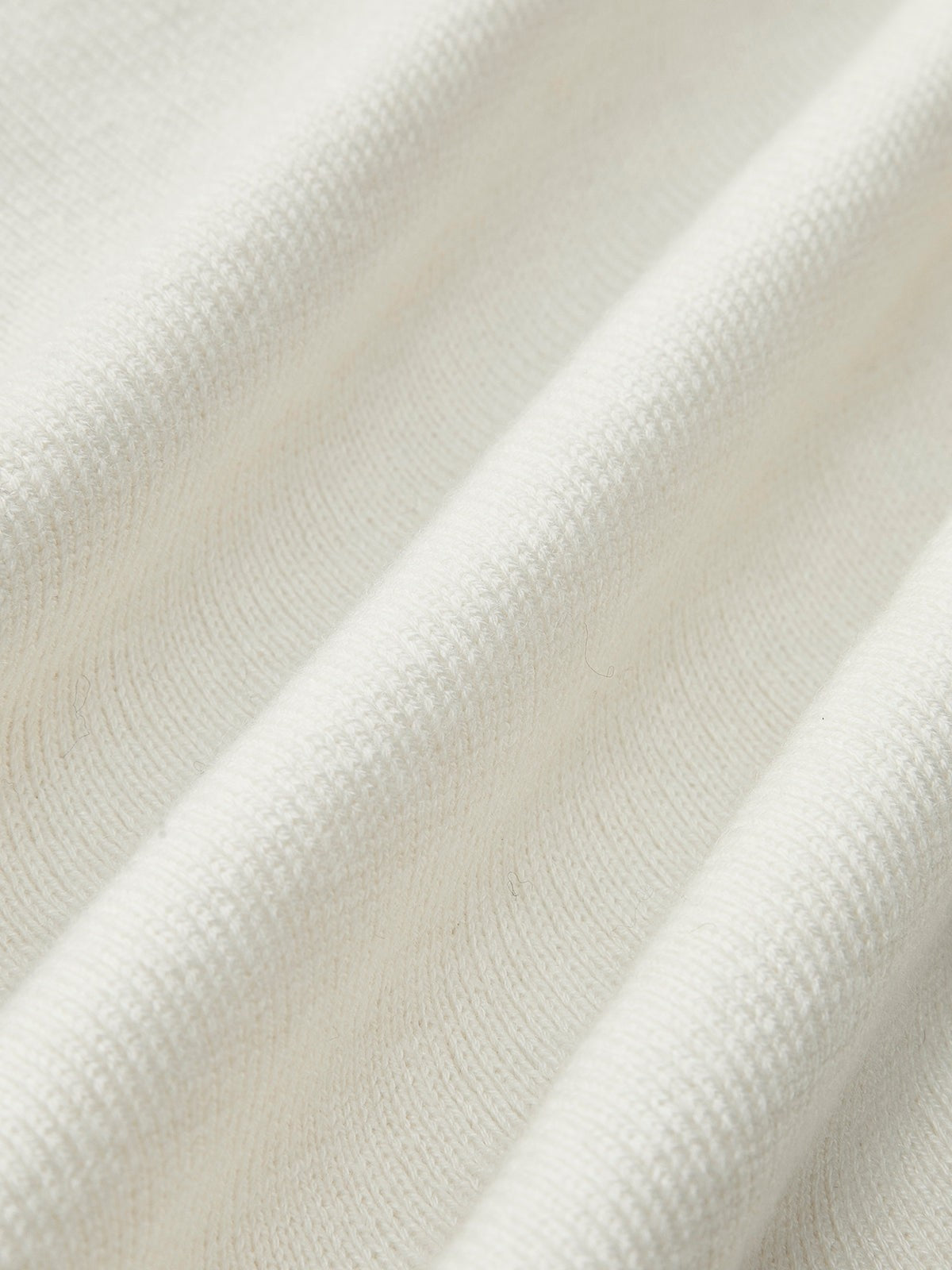 Merino wool one-shoulder jumper